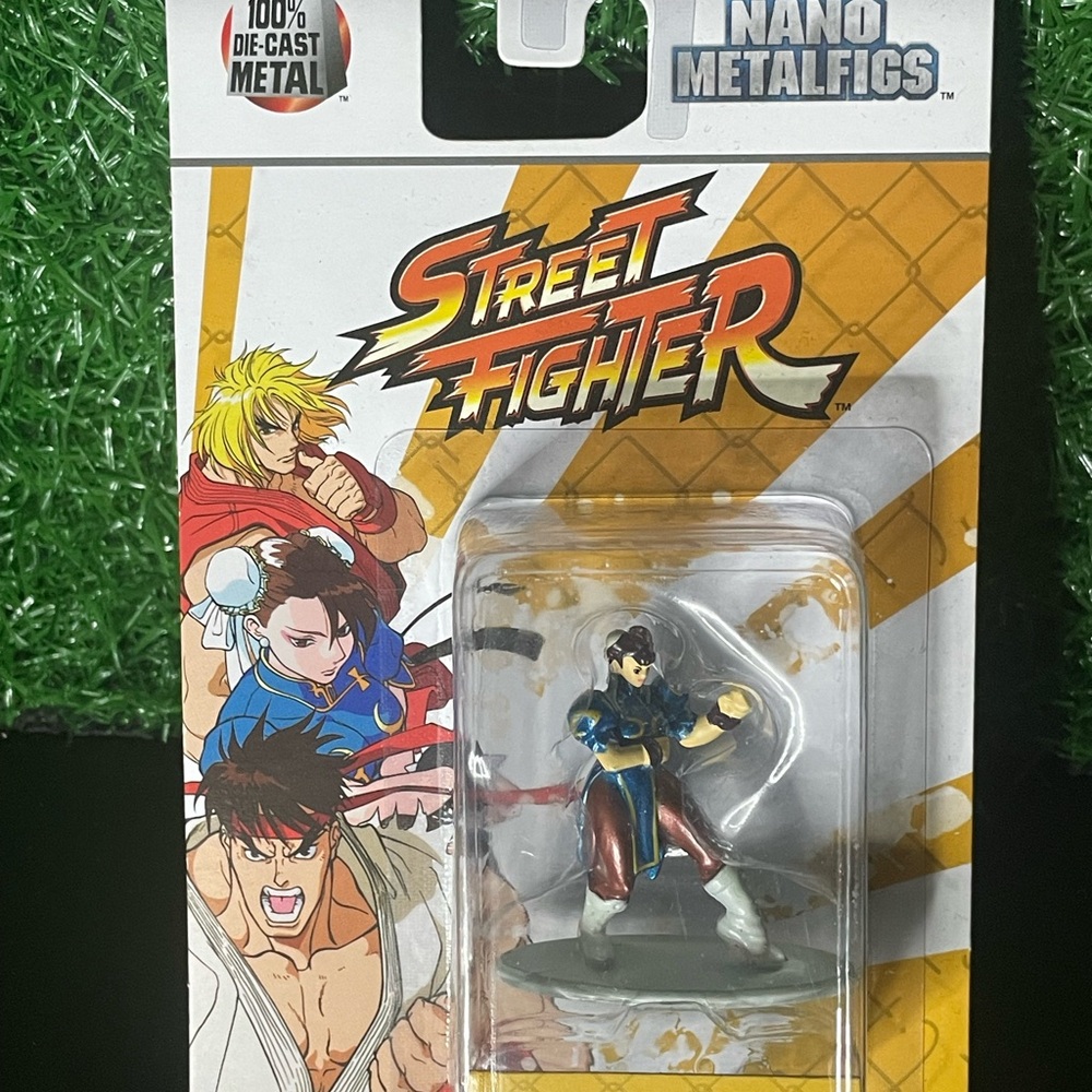 Jada Nano Metalfigs Diecast Street Fighter Complete 12 figure Set